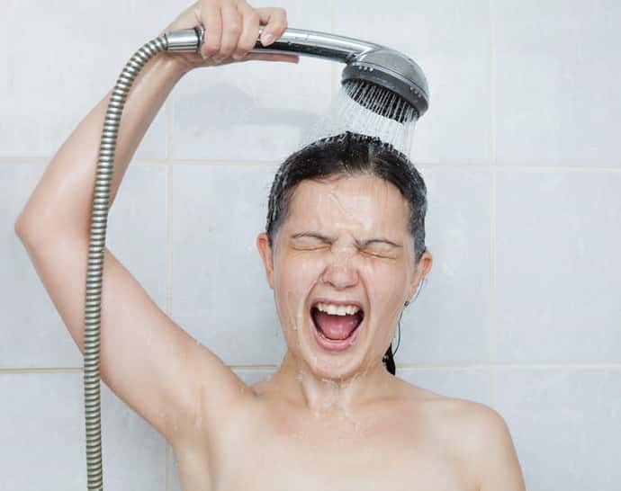 Контрастный душ для профилактики болезней